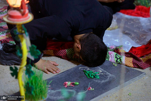 احیای شب نوزدهم ماه رمضان در گلزار شهدای بهشت زهرا (س)