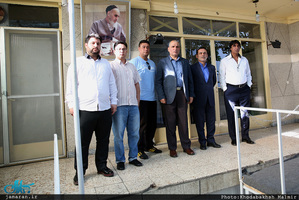 بازدید معاون وزیر مبارزه با مواد مخدر کشور افغانستان از بیت امام خمینی (س) در جماران