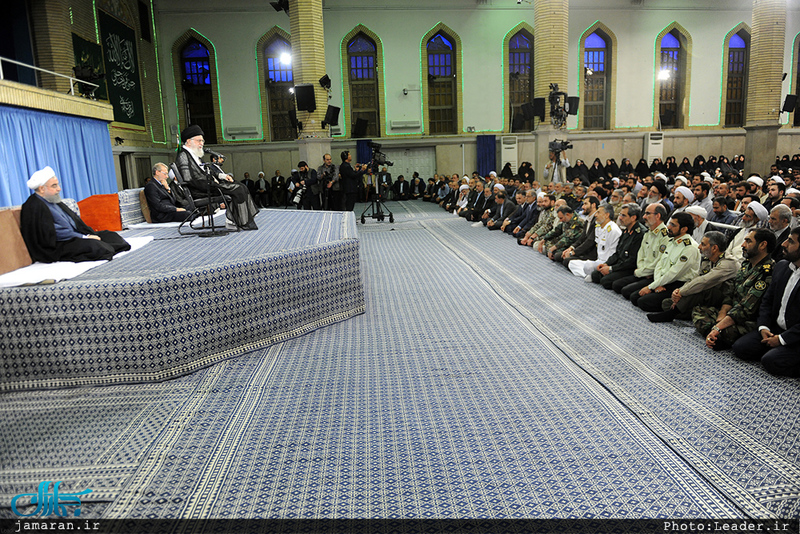 دیدار مسئولان، قشرهای مختلف مردم و سفرای کشورهای اسلامی با رهبر معظم انقلاب