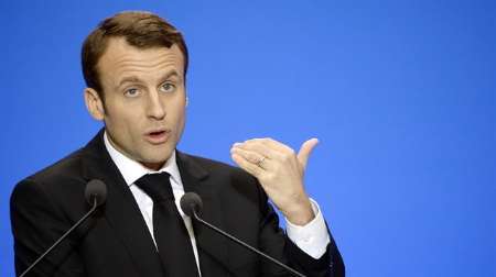 رئیس جمهوری فرانسه برای کاهش تنش ها در خلیج فارس تلاش می کند