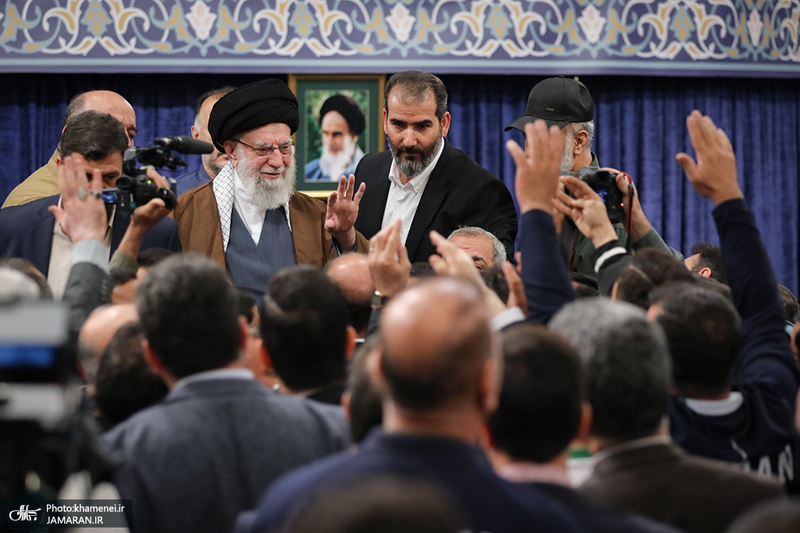 دیدار قهرمانان و مدال‌آوران ورزشی و المپیادهای علمی جهانی با رهبر معظم انقلاب