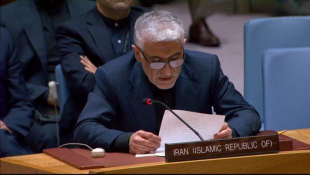  Iran UN envoy calls US-Israeli attacks on universities ‘unprecedented barbarism