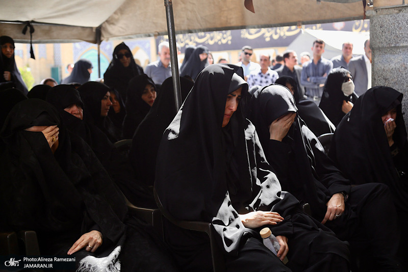 مراسم تشییع برادر آیت الله هاشمی رفسنجانی