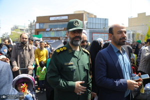 راهپیمایی باشکوه روز قدس در قم -1