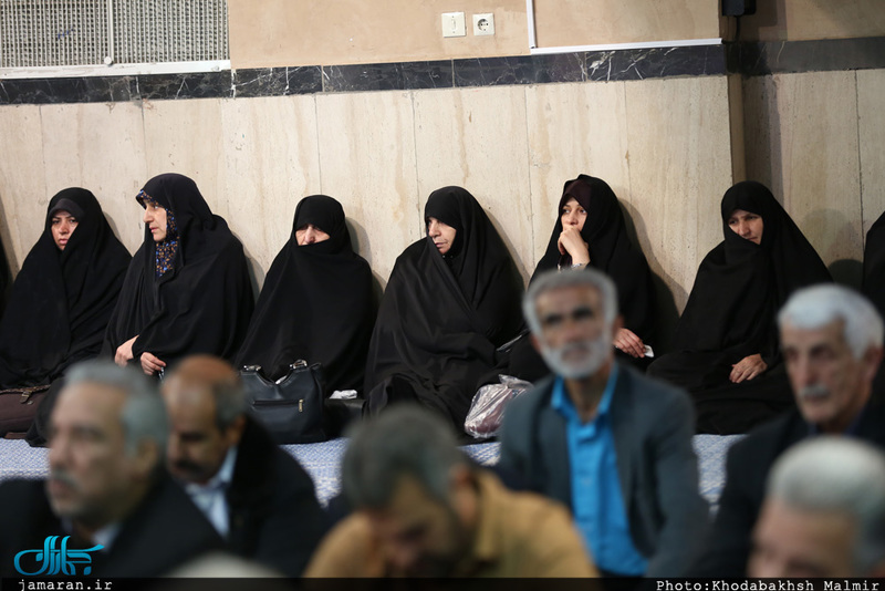 مراسم سالگرد شهدای گردان علی اکبر (ع) در حسینیه جماران 