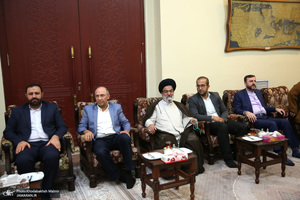 حاشیه تجدید میثاق رئیس قوه قضاییه و مسئولان عالی قضایی با آرمان‌های حضرت امام (س)