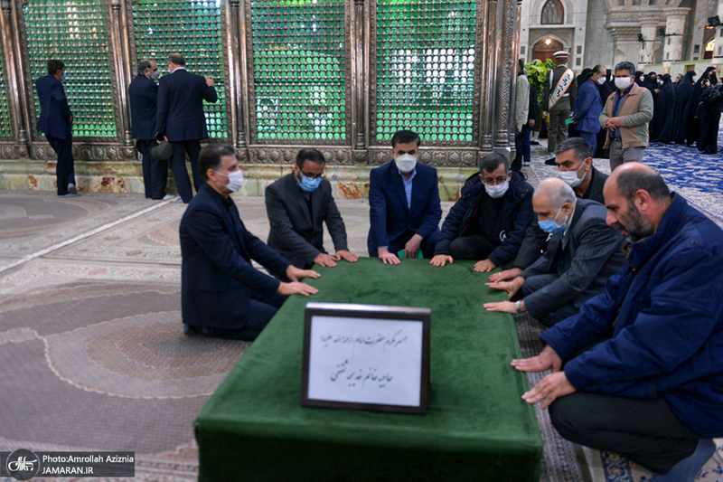 تجدید میثاق مدیران و کارکنان نهضت سواد آموزی با آرمان های حضرت امام(س)