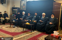 حضور سید حسن خمینی در منزل مرحوم آیت الله سید هاشم رسولی محلاتی