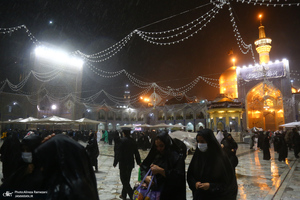 مراسم احیای شب بیست و یکم ماه رمضان در حرم مطهر امام رضا (ع)