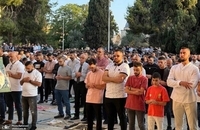 نماز عید قربان در مسجدالاقصی (6)