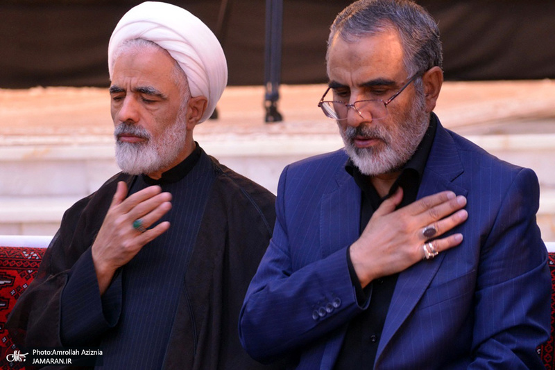 عزاداری ظهر عاشورا در حرم مطهر امام خمینی(س)