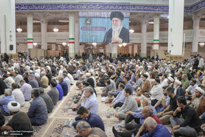 مراسم بزرگداشت آیت‌الله العظمی فیاض در حرم مطهر حضرت معصومه (س)