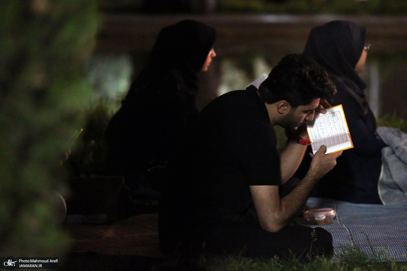 مراسم احیای شب بیست و سوم ماه رمضان در دانشگاه تهران