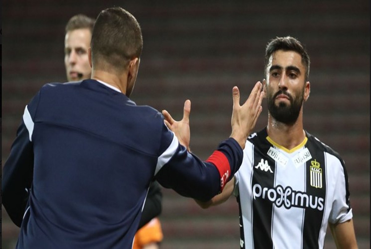 پایان اختلاف بازیکن ایرانی با مربی شارلروا