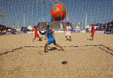 مسابقه تیم های فوتبال ساحلی پیام اردکان و یاران نجف آباد برگزار نشد