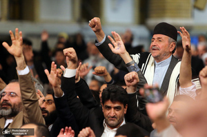 دیدار شرکت‌کنندگان در مسابقات بین‌المللی قرآن با رهبر معظم انقلاب