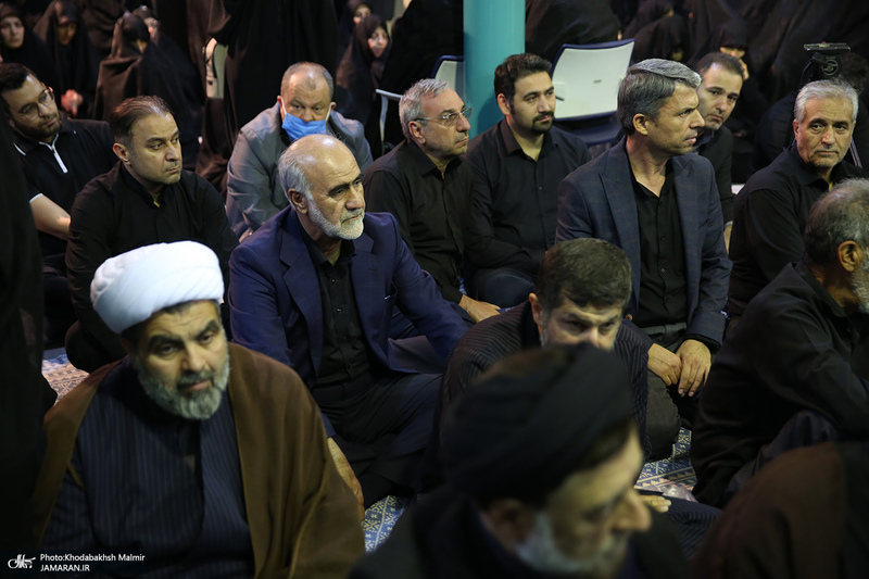 مراسم بزرگداشت آیت الله حسن صانعی (ره) در حسینیه جماران -1