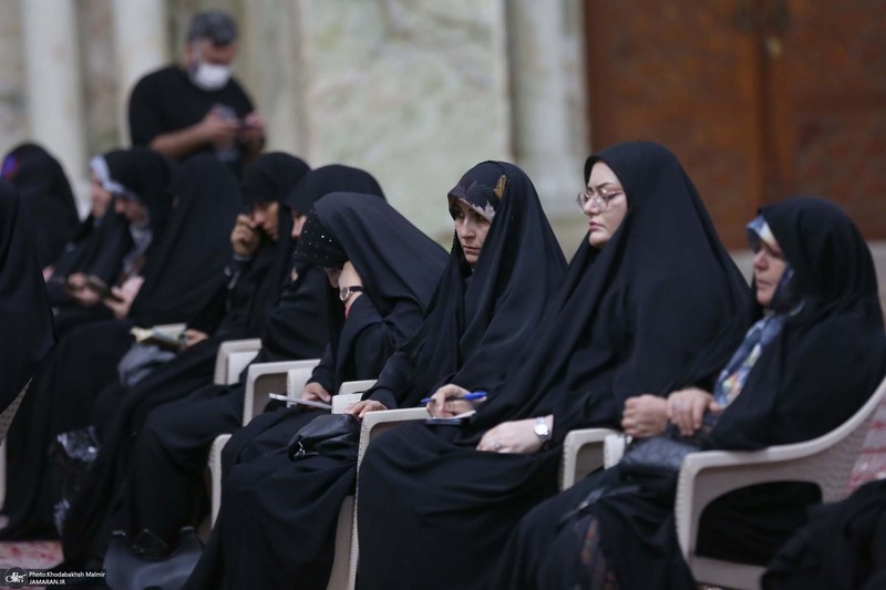 مراسم عزاداری شهادت حضرت امام جعفر صادق (ع) در حرممطهر امام خمینی (س)