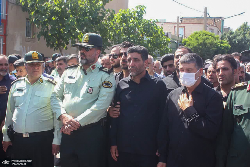 تشییع پیکر مطهر شهدای مردمی خمین