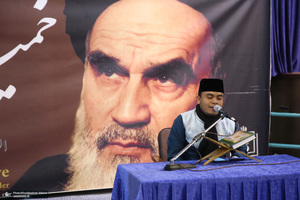 بازدید جمعی از شرکت کنندگان چهلمین دوره مسابقات بین المللی قرآن کریم از جماران