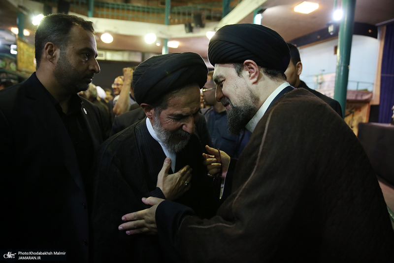 مراسم بزرگداشت آیت الله حسن صانعی (ره) در حسینیه جماران -1