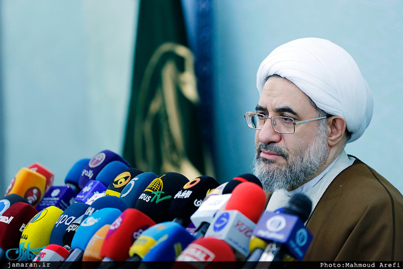 نشست خبری آیت الله اراکی پیرامون برگزاری کنفرانس وحدت اسلامی 