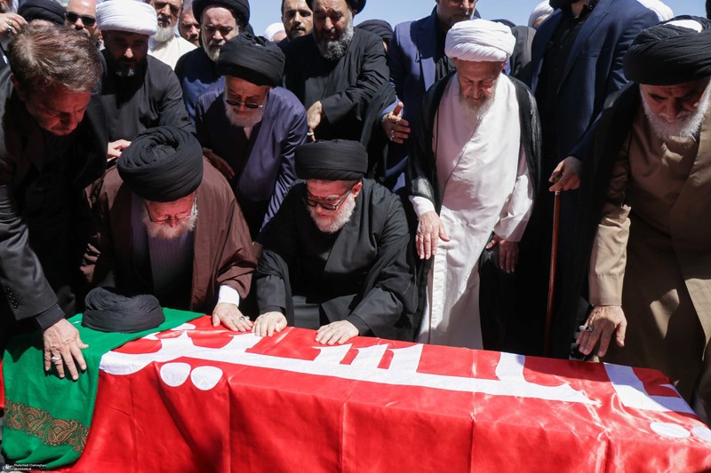مراسم تشییع آیت الله العظمی شبیری زنجانی -۱
