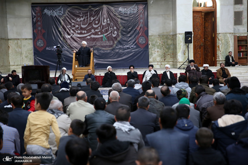 مراسم عزاداری شهادت حضرت فاطمه(س) در حرم امام خمینی(س)