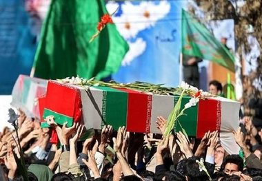 پیکر جانباز شهید محسن قادری در نجف آباد تشییع شد