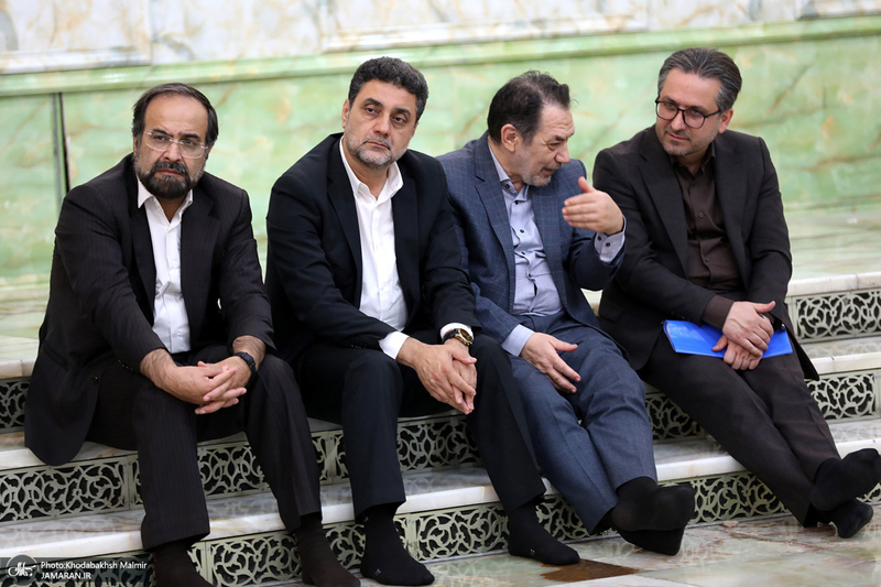 تجدید میثاق رئیس‌جمهور و اعضای دولت با آرمان‌های حضرت امام خمینی -2