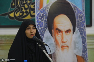 محفل ادبی با حضور استاد مجاهدی در مجتمع یادگار امام (س) قم