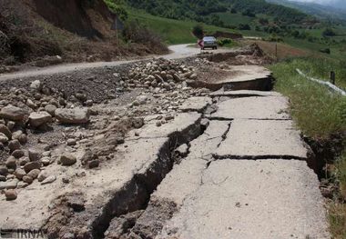 رانش زمین ۱۸۲ روستای کشور را تهدید می‎کند