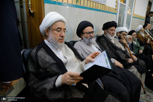 مراسم ختم همسر شهید آیت الله سید مصطفی خمینی (ره) -1