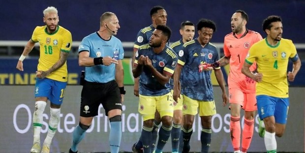  اخراج داور آرژانتینی از مسابقات کوپا آمریکا به دلیل اشتباه فاحش
