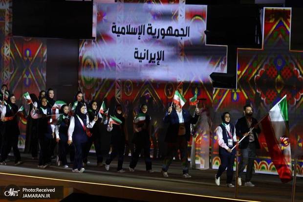 عکس و ویدیو| افتتاحیه بازی های کشورهای اسلامی 2025 ریاض/ رژه کاروان ایران با پرچمداری معینی و بربط