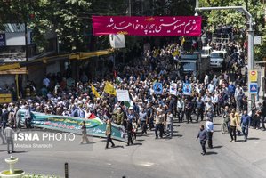 تشییع پیکر مطهر خانواده شهید حمله تروریستی رژیم صهیونیستی در ساری