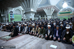 دیدار جمعی از مهاجرین افغانستانی در ایران با سید حسن خمینی