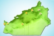 آسمان استان سمنان نیمه‌ابری می‌شود  احتمال وقوع رگبار از شنبه