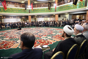 مراسم بزرگداشت محمدعلی جماعتی در حسینیه شماره 2 جماران - 2