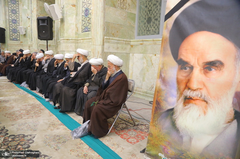 مراسم چهلمین روز ارتحال آیت الله العظمی شبیری زنجانی (ره)