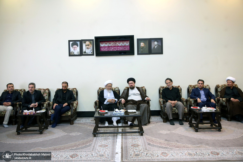 مراسم بزرگداشت ارتحال آیت الله العظمی محقق کابلی در حرم امام خمینی (س)