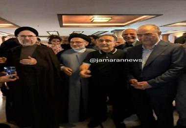 دیدار سید محمد خاتمی و سید محمدعلی ابطحی با مصطفی تاجزاده + عکس