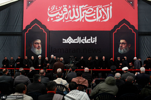 مراسم بزرگداشت شهیدان سید حسن نصرالله و سید هاشم صفی الدین در بیروت