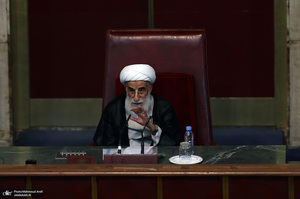 افتتاحیه دوازدهمین اجلاس رسمی دوره پنجم مجلس خبرگان رهبری/ احمد جنتی