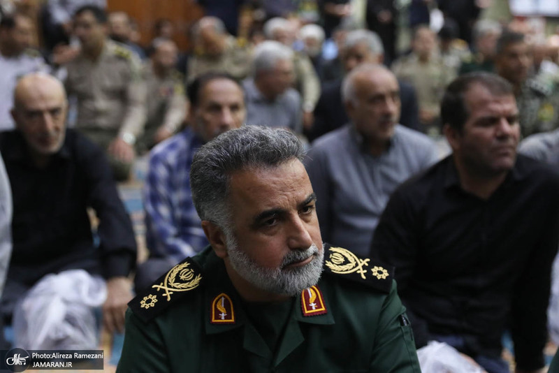 مراسم تکریم ۵۷ شهید گلگون کفن ارتش جمهوری اسلامی ایران