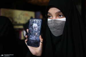 وداع با پیکر مطهر شهید صیاد خدایی در معراج الشهدا