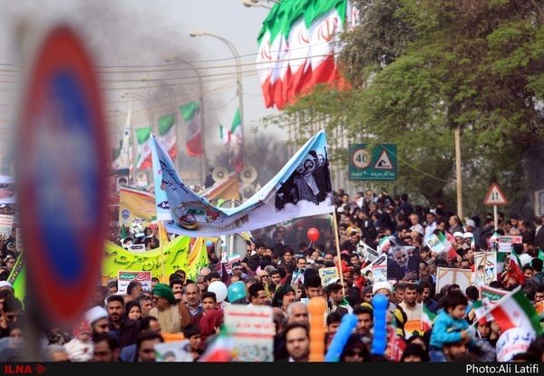 گزارش تصویری  جشن بزرگ سی و نهمین سالگرد پیروزی انقلاب اسلامی در اهواز