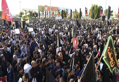 مردم بندرعباس در سوگ چهلمین روز شهادت سردار انقلاب