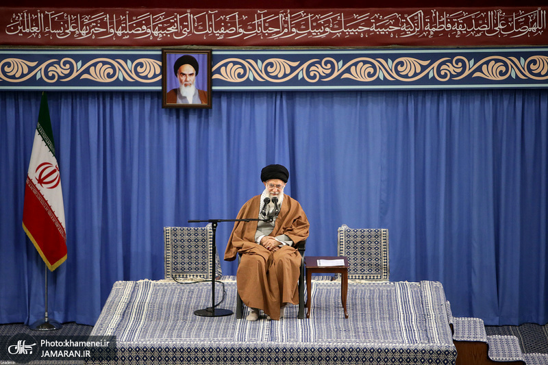 دیدار جمعی از مداحان و ذاکران اهل بیت(ع) با رهبر معظم انقلاب