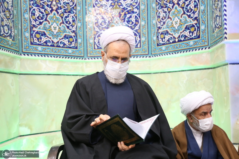 مراسم بزرگداشت همسر مرحوم آیت الله العظمی فاضل لنکرانی (ره)